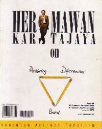 Image of Hermawan Kartajaya On Positioning Diferensiasi Brand